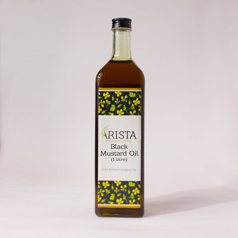 Organic Wood Pressed Black Mustard Oil