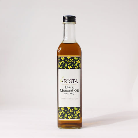 Organic Wood Pressed Black Mustard Oil