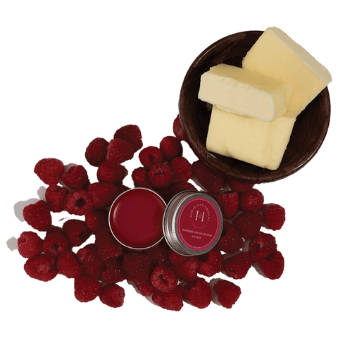 Raspberry and Shea Butter Lip Balm