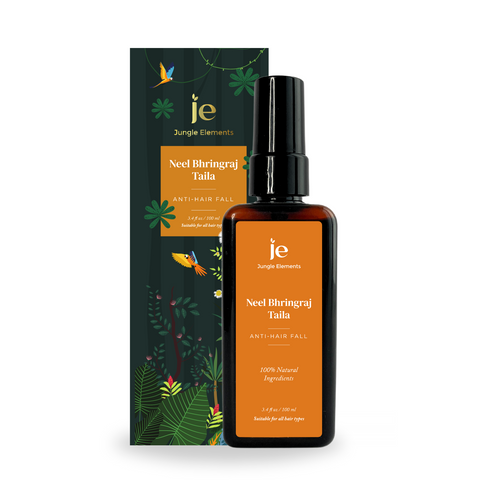 Bhringraj Hair Oil with Coconut Milk and Japa(Hibiscus) For Premature Greying