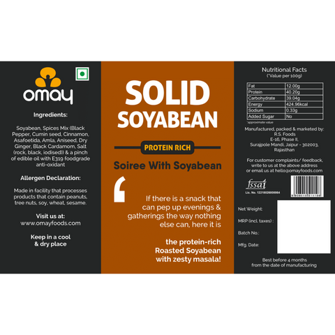 Solid Soybean - Protein Rich