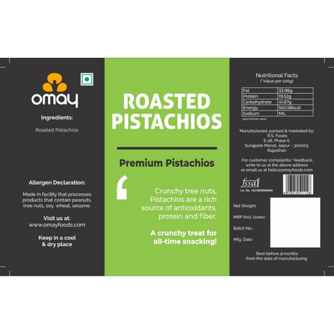 Roasted Pistachios