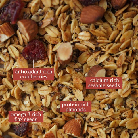 Toasted Millet Muesli - Cranberry & Almond