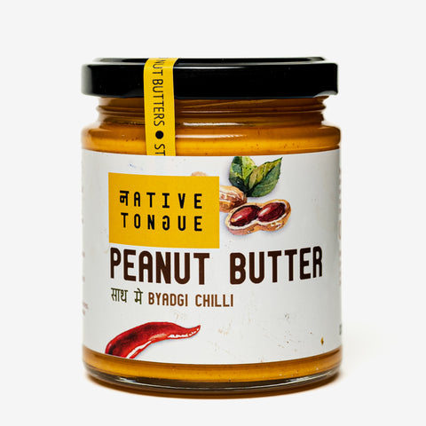 Peanut Butter with Karnataka Byadagi Chilli