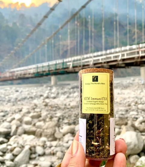 ImmuniTEA - Organic Ashwagandha Tumeric Tulsi Green Tea