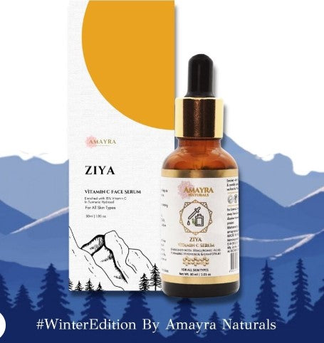 Ziya Vitamin C Serum [15% ] Hyaluronic + Turmeric Hydrosol