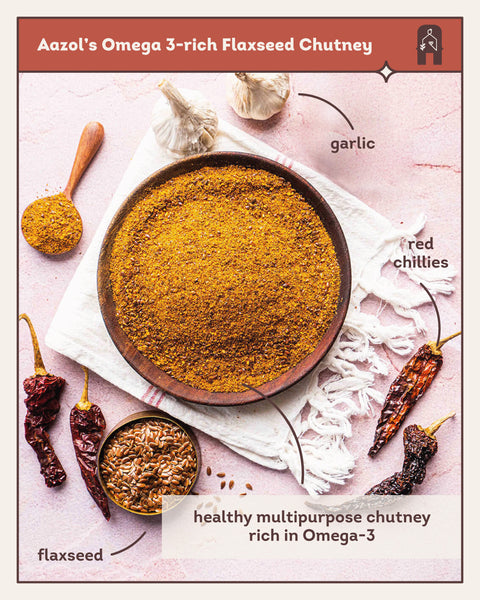 Omega 3-rich Flaxseed Chutney