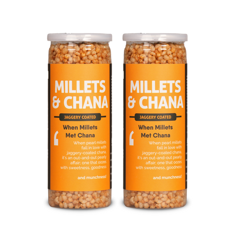 Millets & Jaggery Coated Chana Mix