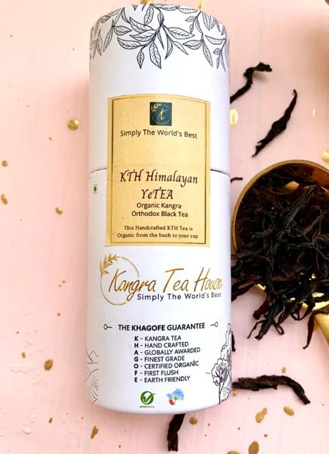 Organic Orthodox Black Tea Leaves - KTH Himalayan YeTEA