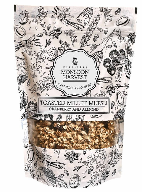 Toasted Millet Muesli - Cranberry & Almond