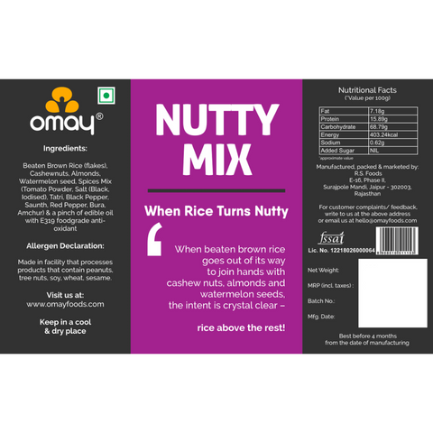 Nutty Mix - With Dry Fruits