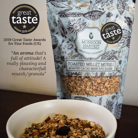 Toasted Millet Muesli  Roasted Cacao Bean and Raisin