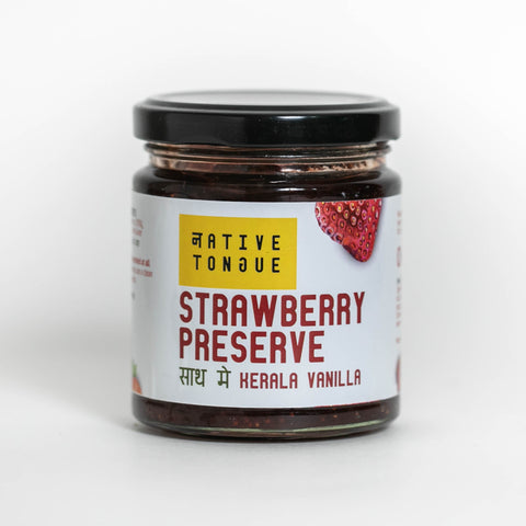 Strawberry Preserve with Kerala Vanilla