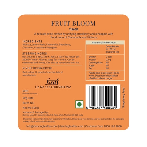 Fruit Bloom Green Tea