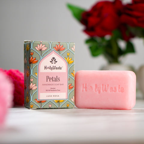 Petals (Lush Rosa) - Herbal Bath Soap